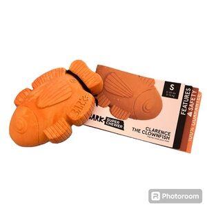 Clarence the clownfish chew toy